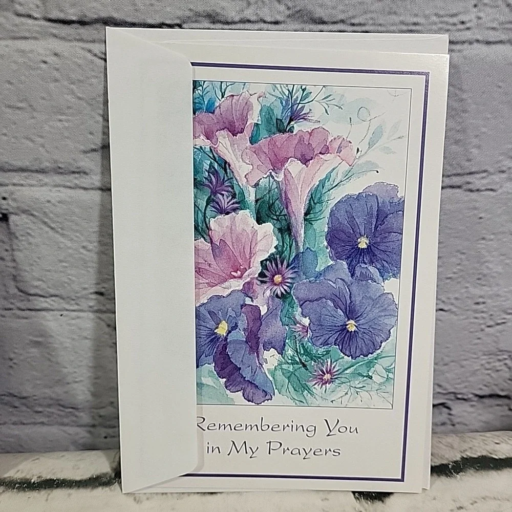 Assorted Greeting Cards Easter Birthday‎ Christian Lot Of 7 With Envelopes